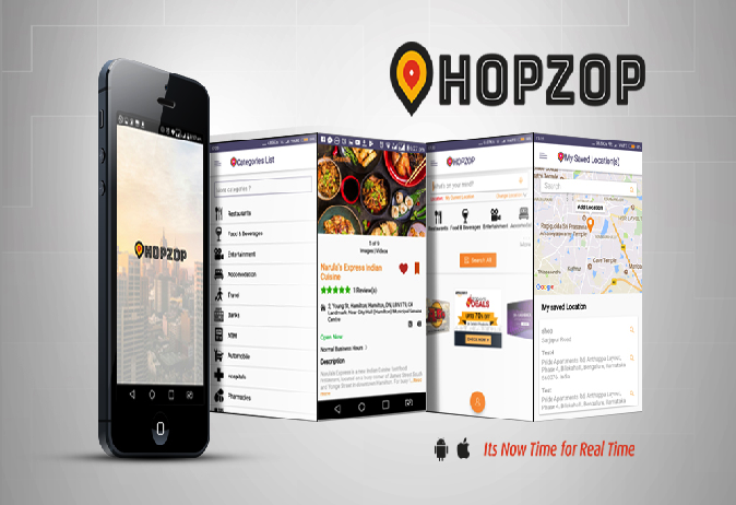 HopZop,the Real-Time Local Seach App